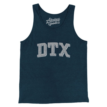 Dtx Varsity Men/Unisex Tank Top-Allegiant Goods Co. Vintage Sports Apparel