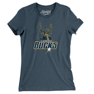 Laredo Bucks Women's T-Shirt-Allegiant Goods Co. Vintage Sports Apparel