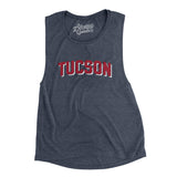 Tucson Varsity Women's Flowey Scoopneck Muscle Tank-Allegiant Goods Co. Vintage Sports Apparel
