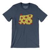 Oregon Pizza State Men/Unisex T-Shirt-Allegiant Goods Co. Vintage Sports Apparel