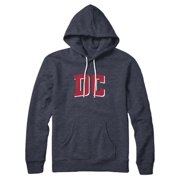 Dc Varsity Hoodie-Allegiant Goods Co. Vintage Sports Apparel