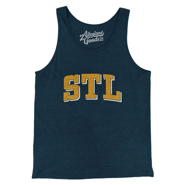 Stl Varsity Men/Unisex Tank Top-Allegiant Goods Co. Vintage Sports Apparel