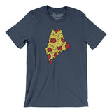 Maine Pizza State Men/Unisex T-Shirt-Allegiant Goods Co. Vintage Sports Apparel