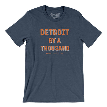 Detroit By A Thousand Men/Unisex T-Shirt-Allegiant Goods Co. Vintage Sports Apparel