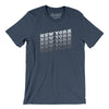 New York Vintage Repeat Men/Unisex T-Shirt-Heather Navy-Allegiant Goods Co. Vintage Sports Apparel