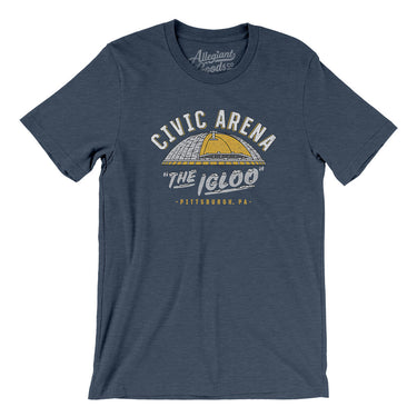 Pittsburgh Civic Arena Men/Unisex T-Shirt-Allegiant Goods Co. Vintage Sports Apparel