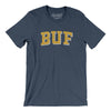 BUF Varsity Men/Unisex T-Shirt-Heather Navy-Allegiant Goods Co. Vintage Sports Apparel