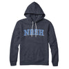 Nash Varsity Hoodie-Heather Navy-Allegiant Goods Co. Vintage Sports Apparel