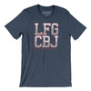 Lfg Cbj Men/Unisex T-Shirt-Heather Navy-Allegiant Goods Co. Vintage Sports Apparel