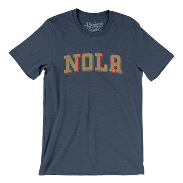 Nola Varsity Men/Unisex T-Shirt-Allegiant Goods Co. Vintage Sports Apparel