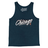 Chicago Retro Men/Unisex Tank Top-Allegiant Goods Co. Vintage Sports Apparel