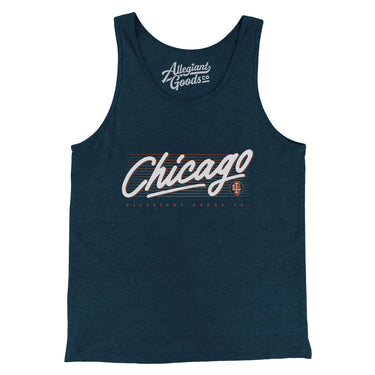 Chicago Retro Men/Unisex Tank Top-Allegiant Goods Co. Vintage Sports Apparel