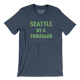 Seattle Football By A Thousand Men/Unisex T-Shirt-Allegiant Goods Co. Vintage Sports Apparel