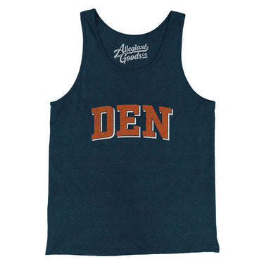Den Varsity Men/Unisex Tank Top-Allegiant Goods Co. Vintage Sports Apparel