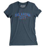Oklahoma City Varsity Women's T-Shirt-Allegiant Goods Co. Vintage Sports Apparel