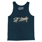 St. Louis Retro Men/Unisex Tank Top-Allegiant Goods Co. Vintage Sports Apparel