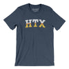 Htx Varsity Men/Unisex T-Shirt-Heather Navy-Allegiant Goods Co. Vintage Sports Apparel