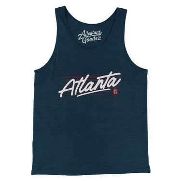 Atlanta Retro Men/Unisex Tank Top-Allegiant Goods Co. Vintage Sports Apparel
