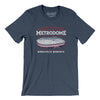 Metrodome Minneapolis Men/Unisex T-Shirt-Heather Navy-Allegiant Goods Co. Vintage Sports Apparel
