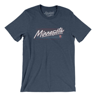 Minnesota Retro Men/Unisex T-Shirt-Allegiant Goods Co. Vintage Sports Apparel