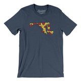 Maryland Pizza State Men/Unisex T-Shirt-Allegiant Goods Co. Vintage Sports Apparel