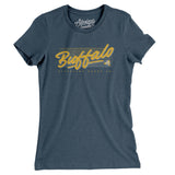 Buffalo Retro Women's T-Shirt-Allegiant Goods Co. Vintage Sports Apparel