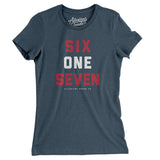 Boston 617 Women's T-Shirt-Allegiant Goods Co. Vintage Sports Apparel
