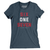 Boston 617 Women's T-Shirt-Heather Navy-Allegiant Goods Co. Vintage Sports Apparel