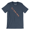 Florida Hockey Jersey Men/Unisex T-Shirt-Heather Navy-Allegiant Goods Co. Vintage Sports Apparel