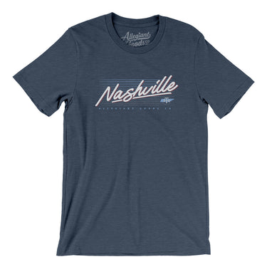 Nashville Retro Men/Unisex T-Shirt-Allegiant Goods Co. Vintage Sports Apparel