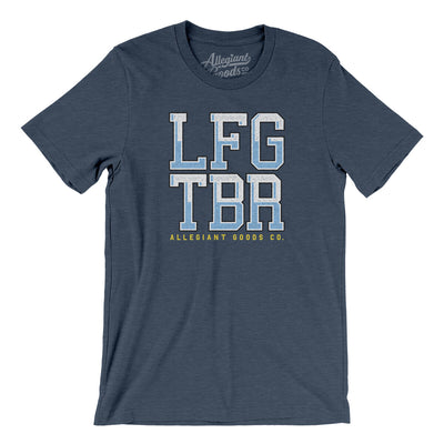 Lfg Tbr Men/Unisex T-Shirt-Heather Navy-Allegiant Goods Co. Vintage Sports Apparel