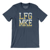 Lfg Mke Men/Unisex T-Shirt-Heather Navy-Allegiant Goods Co. Vintage Sports Apparel