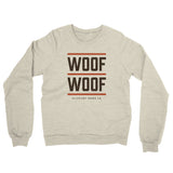 Woof Woof Midweight French Terry Crewneck Sweatshirt-Allegiant Goods Co. Vintage Sports Apparel