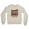 Sequoia National Park Midweight French Terry Crewneck Sweatshirt-Heather Oatmeal-Allegiant Goods Co. Vintage Sports Apparel