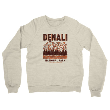 Denali National Park Midweight French Terry Crewneck Sweatshirt-Allegiant Goods Co. Vintage Sports Apparel