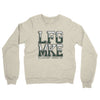 Lfg Mke Midweight French Terry Crewneck Sweatshirt-Heather Oatmeal-Allegiant Goods Co. Vintage Sports Apparel