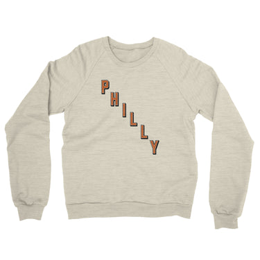 Philly Hockey Jersey Midweight French Terry Crewneck Sweatshirt-Allegiant Goods Co. Vintage Sports Apparel