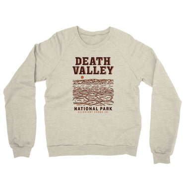 Death Valley National Park Midweight French Terry Crewneck Sweatshirt-Allegiant Goods Co. Vintage Sports Apparel
