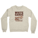 White Sands National Park Midweight French Terry Crewneck Sweatshirt-Allegiant Goods Co. Vintage Sports Apparel