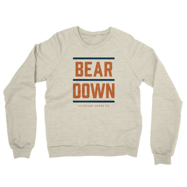 Bear Down Midweight French Terry Crewneck Sweatshirt-Allegiant Goods Co. Vintage Sports Apparel