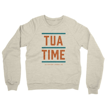 Tua Time Midweight French Terry Crewneck Sweatshirt-Allegiant Goods Co. Vintage Sports Apparel