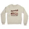 Shenandoah National Park Midweight French Terry Crewneck Sweatshirt-Heather Oatmeal-Allegiant Goods Co. Vintage Sports Apparel