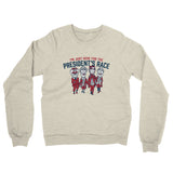I’m Just Here For The Presidents Race Midweight French Terry Crewneck Sweatshirt-Allegiant Goods Co. Vintage Sports Apparel