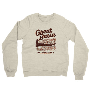 Great Basin National Park Midweight French Terry Crewneck Sweatshirt-Allegiant Goods Co. Vintage Sports Apparel