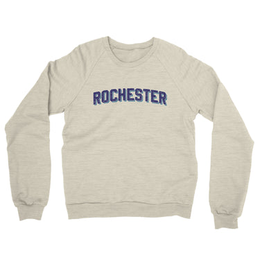 Rochester Varsity Midweight French Terry Crewneck Sweatshirt-Allegiant Goods Co. Vintage Sports Apparel