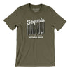 Sequoia National Park Men/Unisex T-Shirt-Heather Olive-Allegiant Goods Co. Vintage Sports Apparel