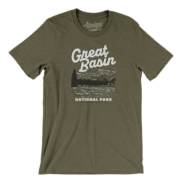 Great Basin National Park Men/Unisex T-Shirt-Allegiant Goods Co. Vintage Sports Apparel