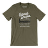 Great Basin National Park Men/Unisex T-Shirt-Heather Olive-Allegiant Goods Co. Vintage Sports Apparel