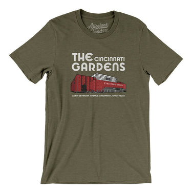 Cincinnati Gardens Arena Men/Unisex T-Shirt-Allegiant Goods Co. Vintage Sports Apparel