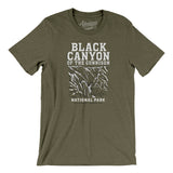 Black Canyon Of The Gunnison National Park Men/Unisex T-Shirt-Allegiant Goods Co. Vintage Sports Apparel